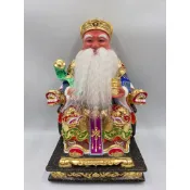 〔歡喜佛具〕✨️八吋八 福德正神✨️土地公 伯公仔｜漂亮按金彩繪 法相福氣莊嚴｜神尊 神像 佛像 拜拜用品