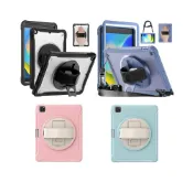 (店+)【GS 3C】小孩 兒童 必備 iPad Pro/Air 4/5/10/11/12.9/13 支架 背帶 保護套 保護殼