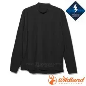 RV城市【荒野 WildLand】男 款彈性抗靜電保暖內刷毛衛生衣 內衣 發熱衣 內著衣 中層衣/透氣 快乾_92562