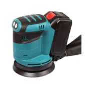 (店+)【創藝】拋光圓砂打磨機 附一電一充+砂紙*1(3檔調速 充電式圓砂機 拋光機 打磨機 砂紙機 砂光機 電動工具)