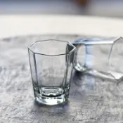 功夫茶具 高硼硅玻璃 聞香杯 品茗杯 家用 八角杯 創意茶杯 茶道配件 耐熱