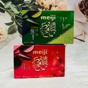 日本 Meiji 明治 濃厚夾心餅 夾心餅 三明治餅乾 96g 焦糖風味抹茶風味草莓風味 草莓夾心餅 抹茶夾心餅 焦糖夾心餅