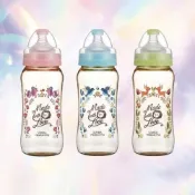 (店+)【Simba 小獅王辛巴】PPSU 寬口雙凹中奶瓶 270ml (嬰兒/塑膠奶瓶)