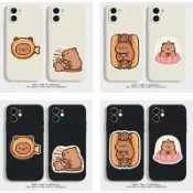 現貨🎈Google Pixel 5 6 6A 7 Pixel 8 pro 卡皮巴拉水豚大亨堡蓮花功德 手機殼防摔免運