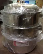 奇綱 正304不銹鋼蒸籠 白鐵蒸籠 40公分 家庭蒸籠 蒸粿 蒸包子 餐廳 台灣製造 桃園可自取