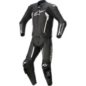 (店+)【Alpinestars】現貨出清-MISSILE V2競技皮衣 兩件式 黑白配色 尺寸52-僅此一件