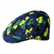 【KANGOL】504 CAMO 迷彩鴨舌帽(黑色)