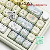 【臺灣烏薩奇鍵帽 SO高度 可愛 吉伊卡哇主題 PT熱昇華 機械鍵盤鍵帽套裝