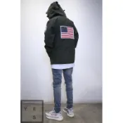 全新正品3m反光🇺🇸Supreme X the north face tnf 國旗 衝鋒衣 外套
