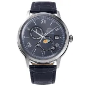 ORIENT 東方錶 SUN&MOON系列 日月相機械腕錶 父親節 RA-AK0806L