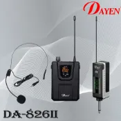 【全聯線上購】【Dayen 大影】(DA-826II)1對1腰掛無線麥克風(1組)