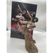 清倉【進擊巨人】 樹樁三笠 阿克曼 兵長  模型  美少女日本 29cm