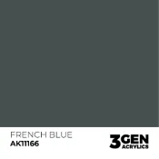 【奧丁模型】AK Interactive：第三代水性漆 - FRENCH BLUE_AK11166