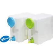佳斯捷 JUSKU 9101P 地中海生活水箱(25L) 水箱 儲水桶 加水桶 水桶 礦泉水桶 飲水桶【週潔倫】