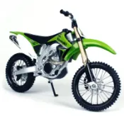 紫菀百貨店 【高精度仿真】鋁合金摩托車模型 川崎KX 450F 越野機車擺飾 收藏展示 室內裝飾