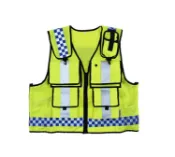 Safetylite 最新款英式透氣網狀警用反光背心 無字 警察背心 POLICE 酒駕交管 新款警察背心