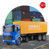 【瑪琍歐】2.4G 1:20賓士遙控集裝箱卡車/E564-003(貨櫃可手動拆開)