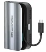 玉山最低比價網 [5美國直購免運] Cable Matters 201379 40Gbps Foldable USB4 M.2 SSD Enclosure 適 Thunderbolt 4/5