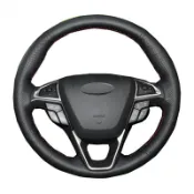 思樂小舖 適用ford福特 Focus Fiesta Mondeo MK2 MK3 Kuga MK4 專車專用手縫汽車方向盤套把套