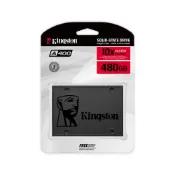 【全聯線上購】【Kingston 金士頓】A400 480G SATA SSD 2.5吋 固態硬碟(SA400S37)