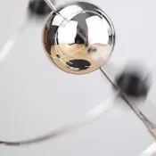 桌面物理擺球撞球小擺件 永動機儀 創意磁懸浮擺球裝飾 辦公桌面擺飾 家居裝飾品 物理裝飾擺件 創意擺件