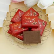 🍟臺灣發貨🎉瑞士蓮 Lindt Lindor系列牛奶巧克力小片裝 結婚婚慶喜糖休閒零食