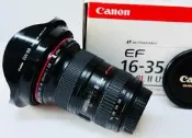 💯Canon EF 16-35mm F2.8 II L 大三元第二代超廣角變焦鏡9.8成新平輸盒單*附B+W 8