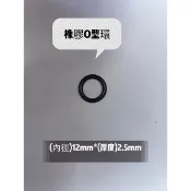 內徑12厚度2.5【橡膠人】O環 O型圈 密封圈 橡膠圈 NBR 橡膠墊圈 洗車奶嘴 O-RING 氣密 水管快速接頭