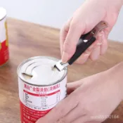 台灣熱銷【帶磁鐵】黑白淡奶開罐器奶茶店開罐頭器加厚三花淡奶開口開孔刀 ZZTL