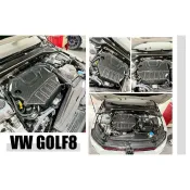 超級團隊S.T.G VW 福斯 GOLF8 GTI ARMASPEED ARMA 碳纖維 引擎上飾蓋 蜂巢 限量版