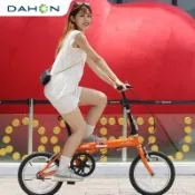 卜二屋 公司貨 免運 DAHON大行KT610折疊自行車16英寸迷你城市通勤成人男女式小輪單速 快速發貨