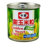 牛寶 甜玉米粒 非基改 易開罐340g