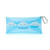 震撼日式精品百貨 【震撼精品百貨】大耳狗_Cinnamoroll~日本Sanrio三麗鷗 大耳狗透明扣式收納包 化妝包 筆袋*49210
