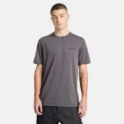 【Timberland】男款黑色Polartec R快乾短袖T恤(A4215AHU)