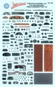ISAM2000:INTERDECAL TB 1/43 DASH BOARD 儀表盤貼紙