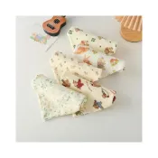 (店+)商檢合格 加大純棉小方巾 紗布手帕 幼稚園有掛鉤手帕 可挑款