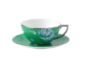 【HOTAI購】限時下殺 / Wedgwood Jasper Conran 翠玉鳳凰寬口花茶杯碟1入組 #AS選品