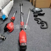 打草機 二手外匯 割草機 Milwaukee米沃奇M18 2825除草機 除草機 米沃奇籬笆機 高枝鋸 可以換頭 二節式