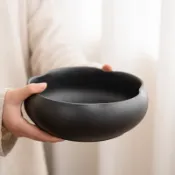 茶洗 大容量 茶具 廢水缸 茶渣缸 茶渣收納缸 水盂 收納碗 茶盆 茶杯盆 茶具套裝 廚房用品 家用 陶瓷茶盤
