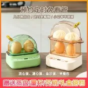 【品質認證】智慧煮蛋器小型多功能蒸蛋器宿舍家用溫泉蛋煮雞蛋機一人迷你神器
