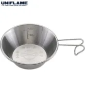 台北山水戶外用品專門店 UNIFLAME 燕三條不鏽鋼提耳碗/登山杯 300ml U668122 日本製