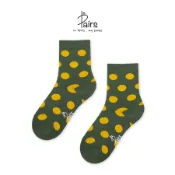 in Pairs中筒襪/ 圓點點/ 綠/ S eslite誠品