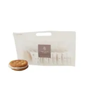 【Sweet Square 心心甜心屋】經典原味手工牛軋餅袋裝140g (蔥餅/伴手禮/送禮/夾心餅/中秋送禮)
