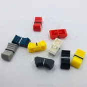 8mm孔調音臺推子旋鈕帽推鈕音量功放直滑電位器 一字孔旋鈕帽蓋