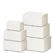(店+)〔小島百貨〕整理收納箱 摺疊收納箱 大容量收納箱 衣物收納 雜物收納  書櫃 萬向輪儲物箱 帶蓋置物箱 收納 摺疊