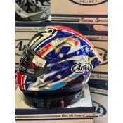 【免運】日 Arai RX-7X 99橘兔大眼Nakano Red '99中野真矢RX7X安全帽彩繪鴨尾大鴨尾尾翼後導流