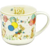 【東京速購】日本製 Peter Rabbit 彼得兔 120周年紀念 瓷器杯 馬克杯 350ml 周年紀念杯 陶瓷 JP