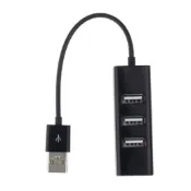 4孔 集線器 USB 2.0 4PORT HUB 集線器USB擴充槽 插座分線器 擴充埠