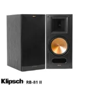 永悅音響 Klipsch RB-81 II 書架型喇叭(黑色/對) 全新釪環公司貨 歡迎+露露通詢問(免運)
