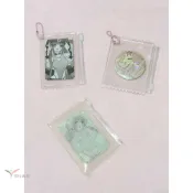 【客製化】韓系拉鍊糖果袋純色可定製 印刷封面可裝3寸小卡/吧唧打樣大貨專拍